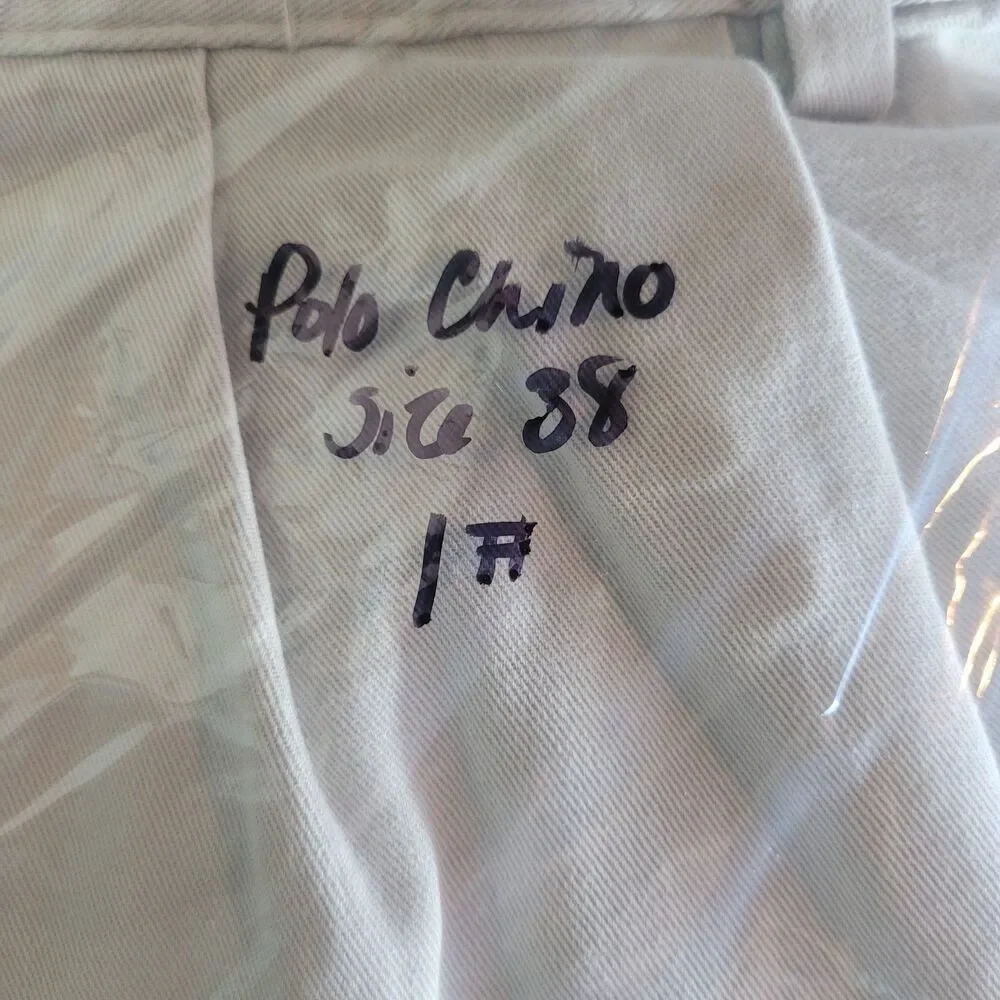 Polo Ralph Lauren Vintage Chino Shorts Men's Sz 38 Khaki Preppy Casual 8